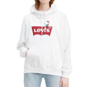 Levis Sanrio Hello Kitty Cotton Hoodie Large